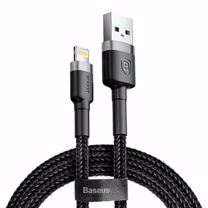 کابل لایتنینگ بیسوس Baseus Cafule CALKLF-RG1 طول 3 متر توان 2 آمپر