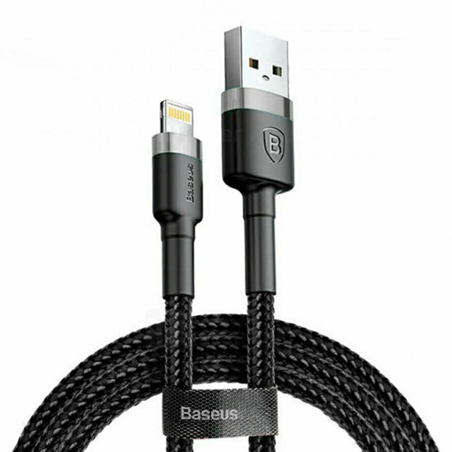 کابل لایتنینگ بیسوس Baseus Cafule CALKLF-RG1 طول 3 متر توان 2 آمپر