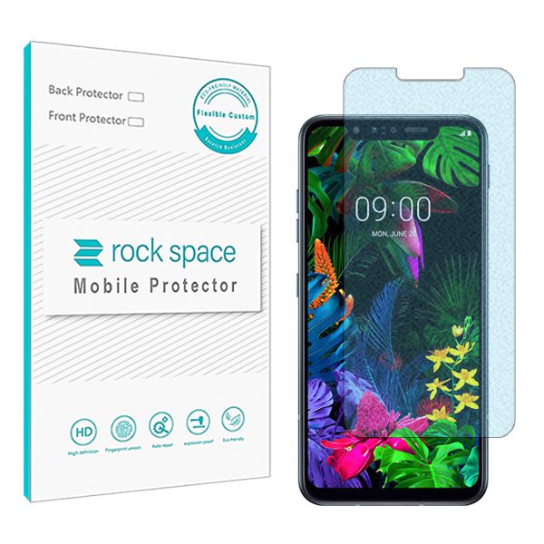 گلس ال جی (LG) G8S ThinQ مدل نانو هیدروژل مات آنتی بلو برند راک اسپیس کد S