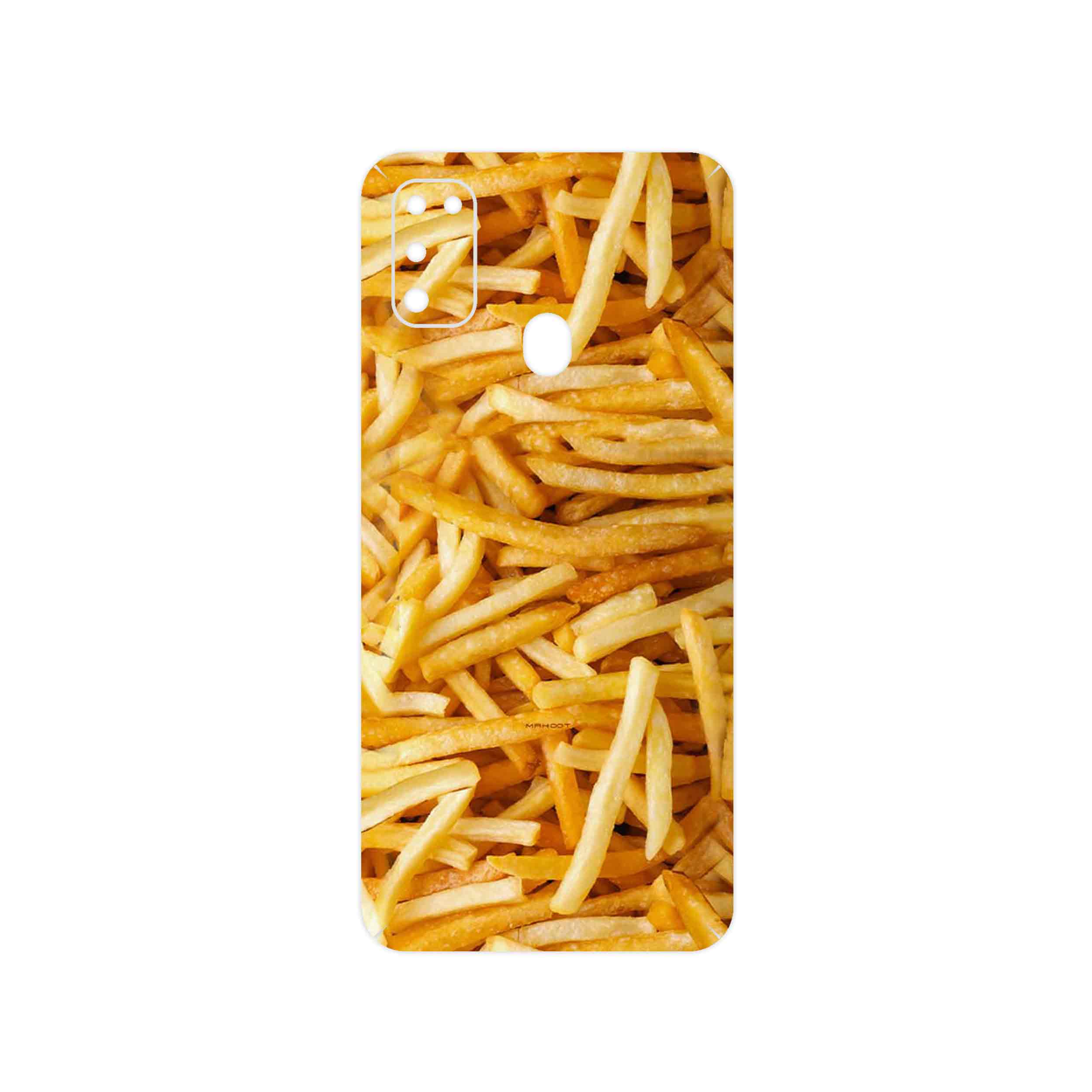برچسب پوششی ماهوت مدل French fries مناسب برای گوشی موبایل سامسونگ Galaxy M30s