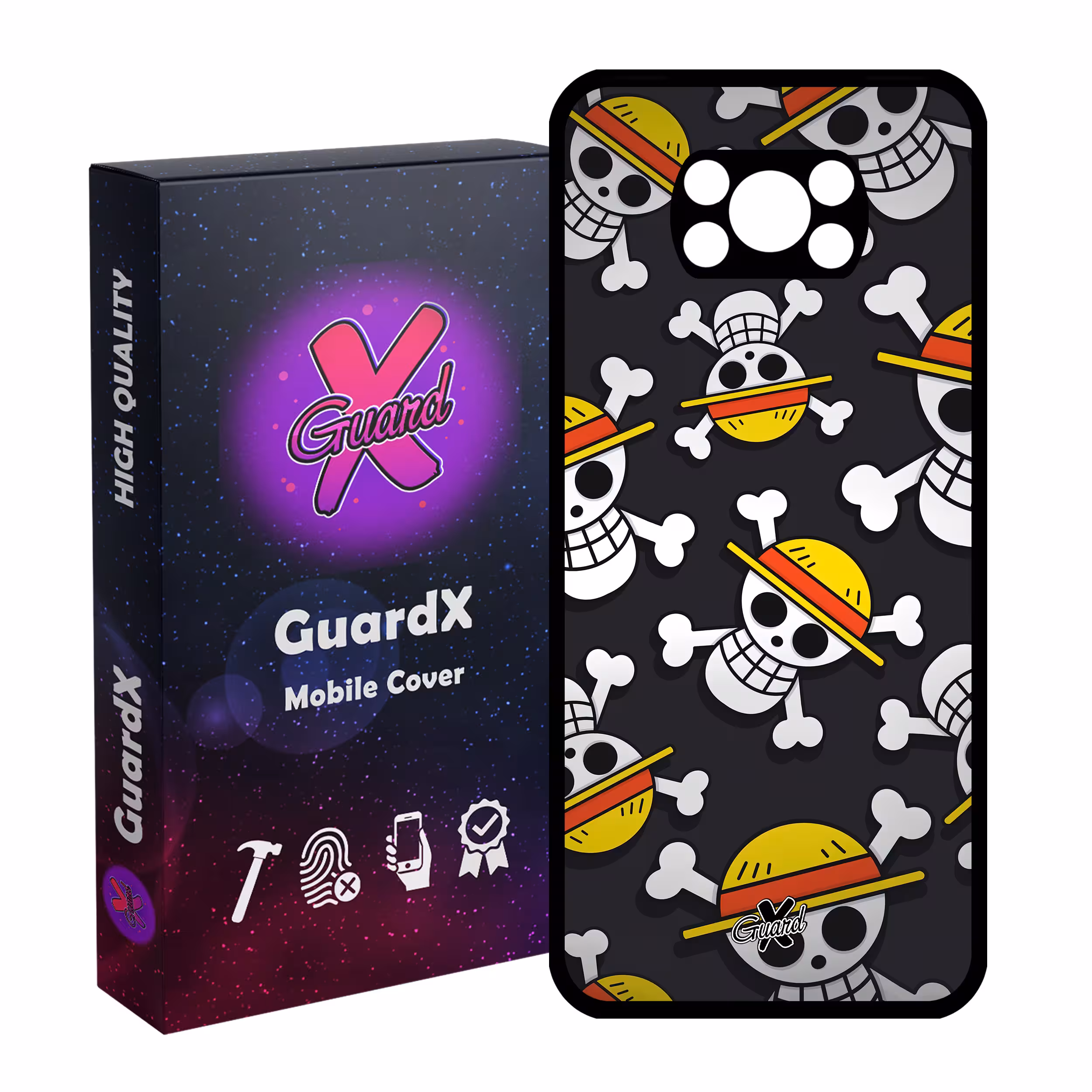 کاور گارد ایکس طرح One Piece Anime مدل Glass10507 مناسب برای گوشی موبایل شیائومی Poco X3 NFC/Poco X3/Poco X3 Pro