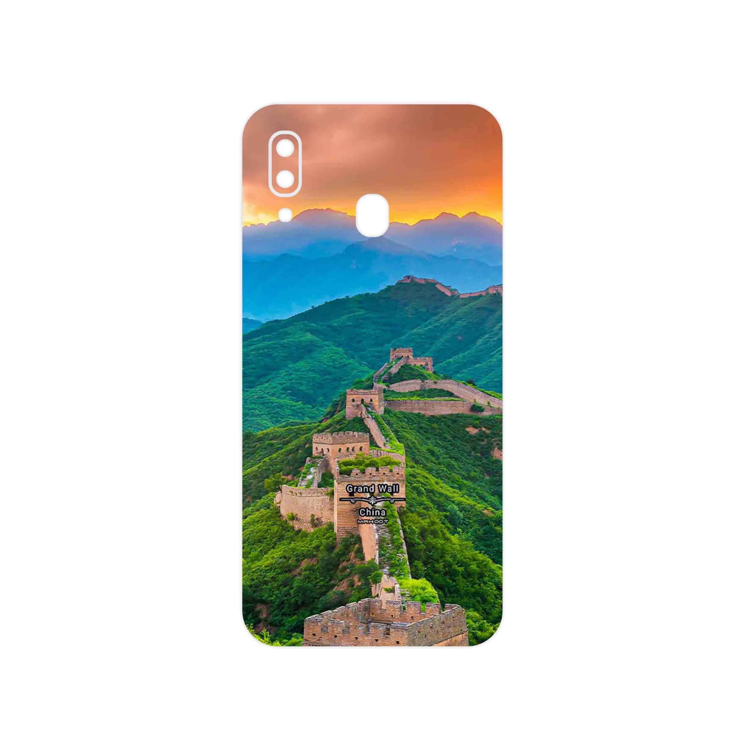 برچسب پوششی ماهوت مدل China Grand Wall مناسب برای گوشی موبایل سامسونگ Galaxy M10s