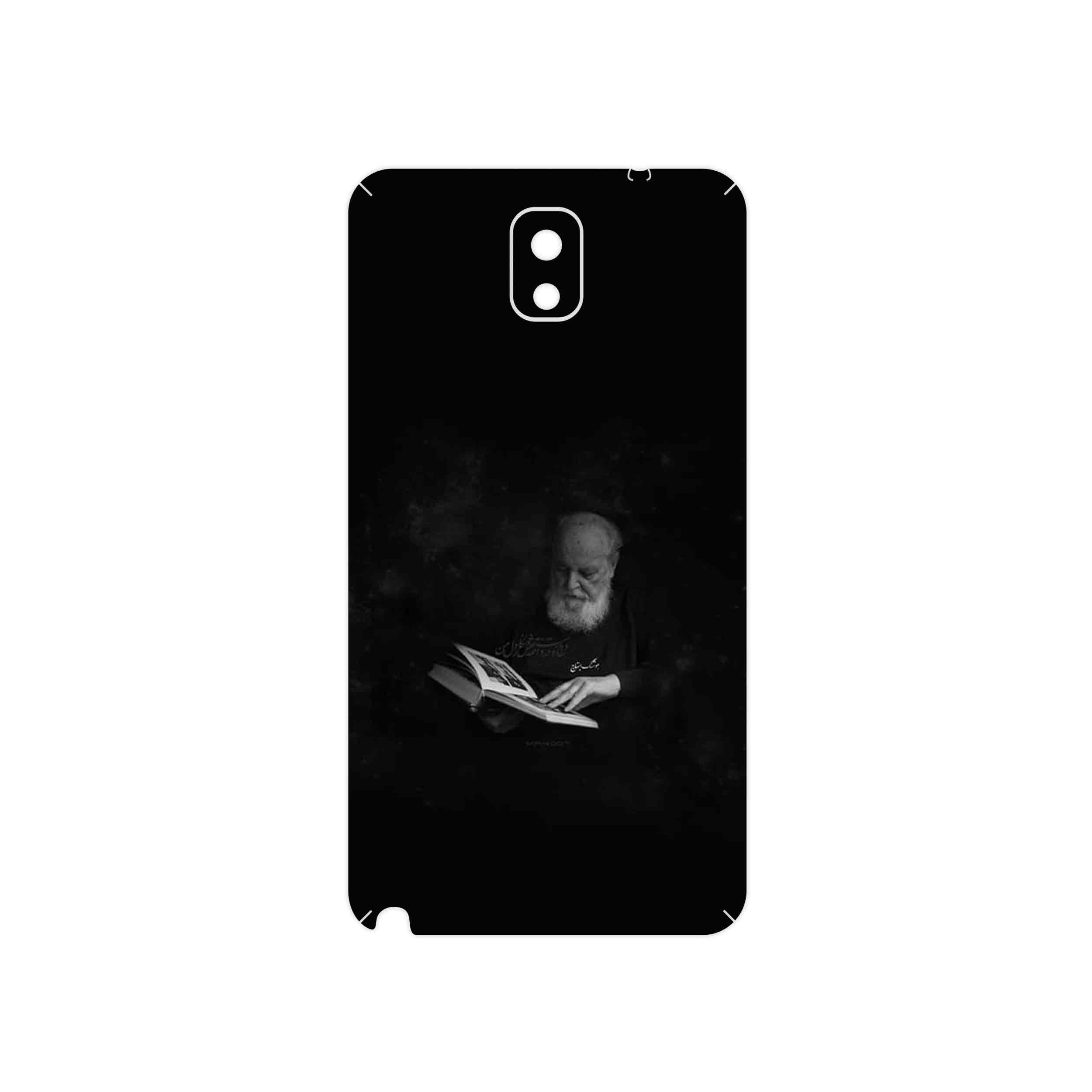 برچسب پوششی ماهوت مدل Hoshang Ebtehaj مناسب برای گوشی موبایل سامسونگ Galaxy Note 3