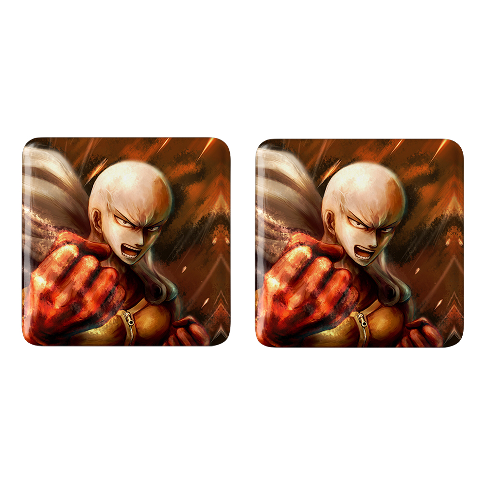 پیکسل خندالو مدل سایتاما انیمه مرد تک مشتی One Punch Man کد 11346 به همراه مگنت