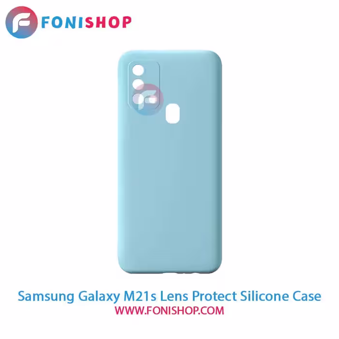 قاب سیلیکونی محافظ لنزدار سامسونگ Samsung Galaxy M21s