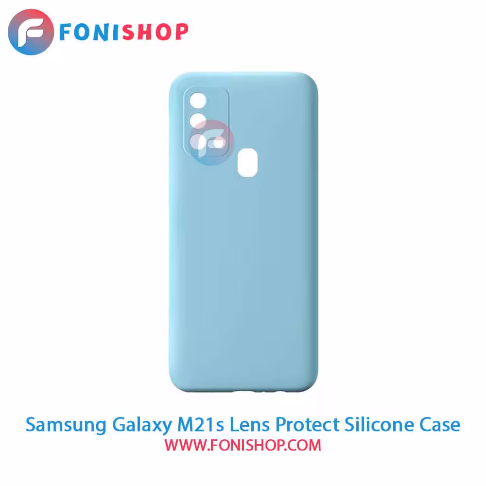قاب سیلیکونی محافظ لنزدار سامسونگ Samsung Galaxy M21s