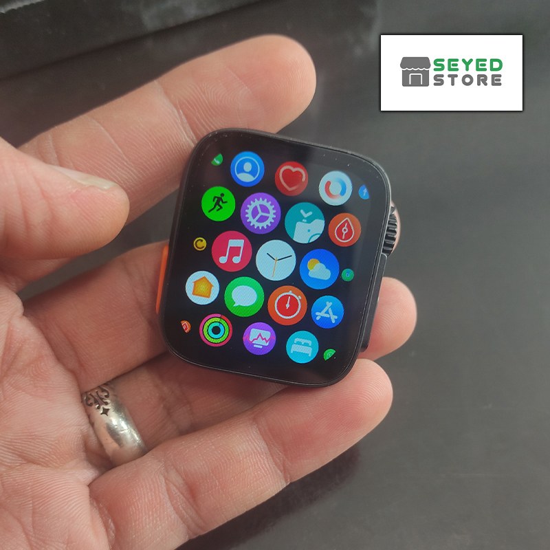 ساعت هوشمند مدل Z55 Ultra بند مشکی