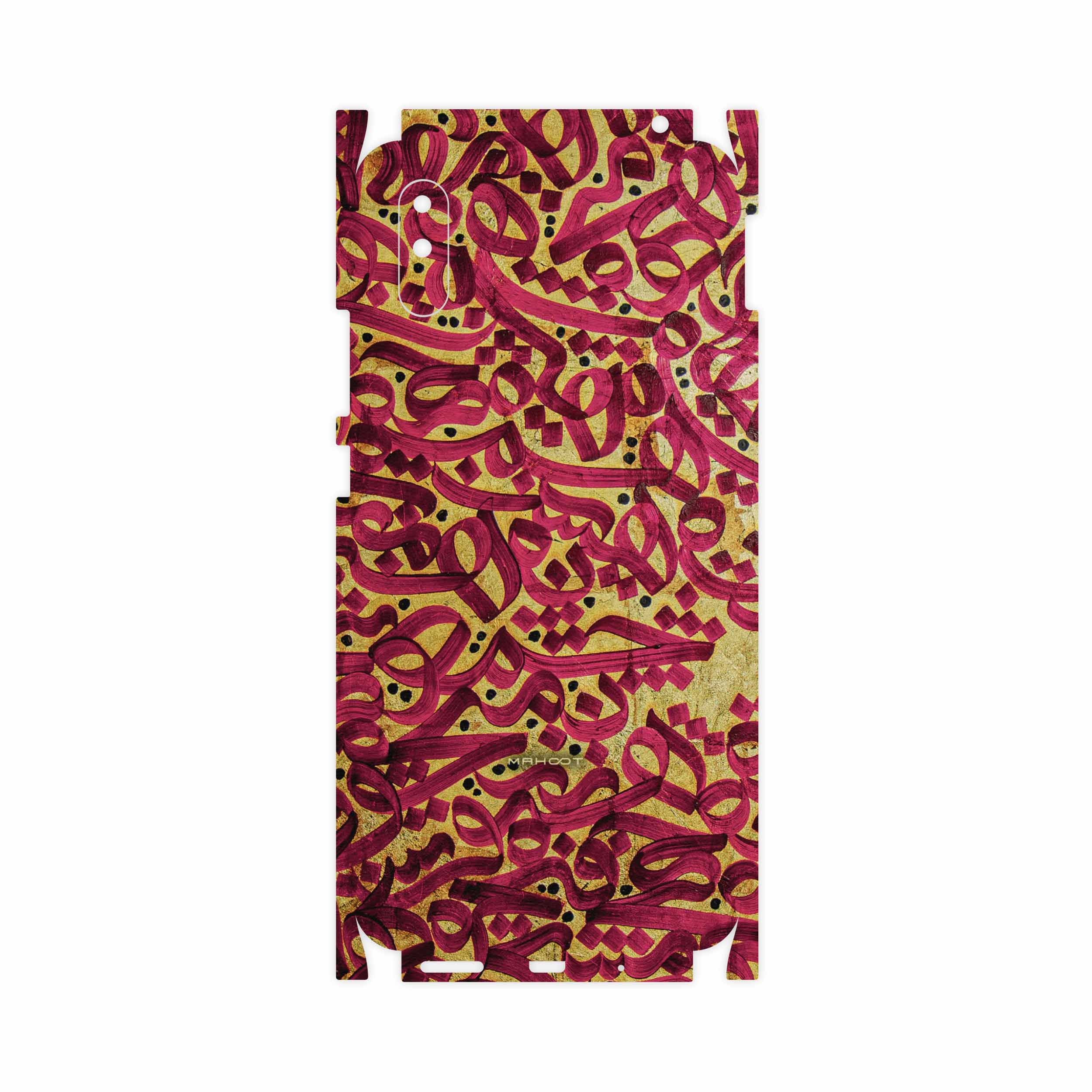 برچسب پوششی ماهوت مدل Nastaliq-6-FullSkin مناسب برای گوشی موبایل شیائومی Redmi 9i Sport