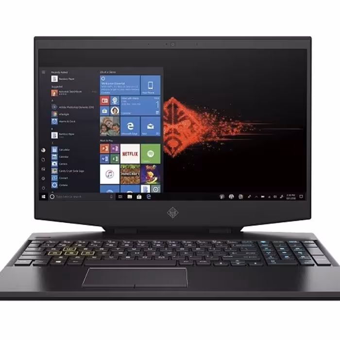 لپ تاپ 15.6 اینچ اچ پی مدل OMEN 15 DH1000NE پردازنده Core i7 10750H رم 32GB حافظه 1TB SSD گرافیک Full HD 6GB GTX 1660TI