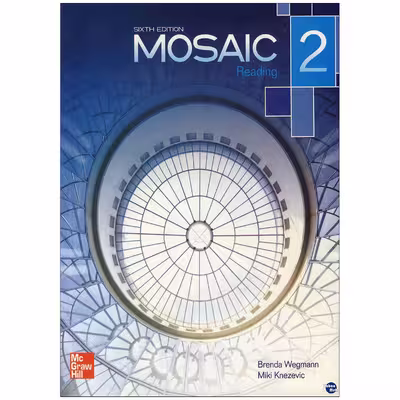 کتاب Mosaic 2 اثر Brenda Wegmann and Miki Knezevic انتشارات زبان مهر