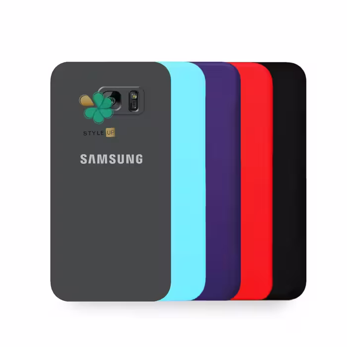 قاب گوشی سامسونگ Samsung Galaxy S7 Edge مدل سیلیکونی محافظ لنز دار
