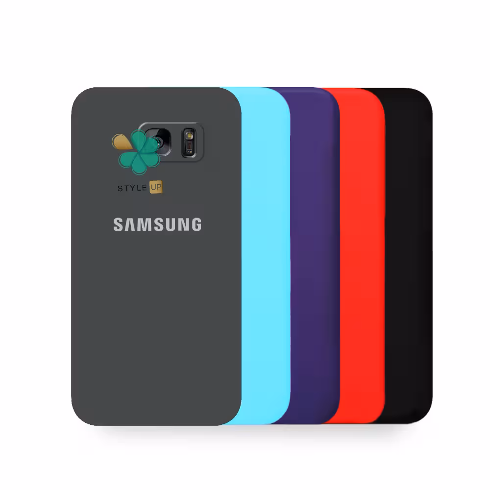 قاب گوشی سامسونگ Samsung Galaxy S7 Edge مدل سیلیکونی محافظ لنز دار