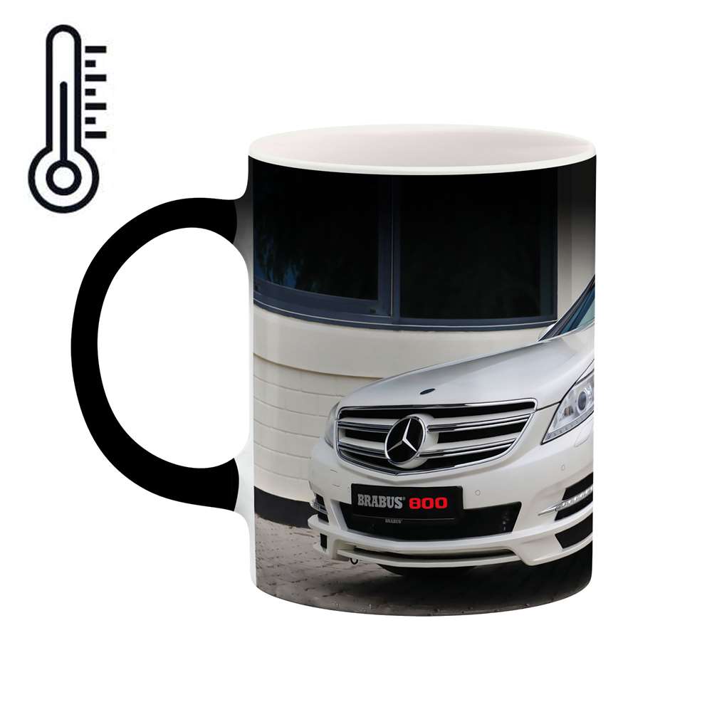 ماگ حرارتی طرح ماشین بنز مدل mgh01675