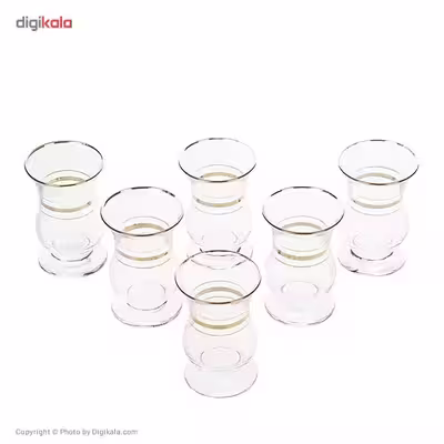 استکان پاشاباغچه مدل 42351 بسته 6 عددی