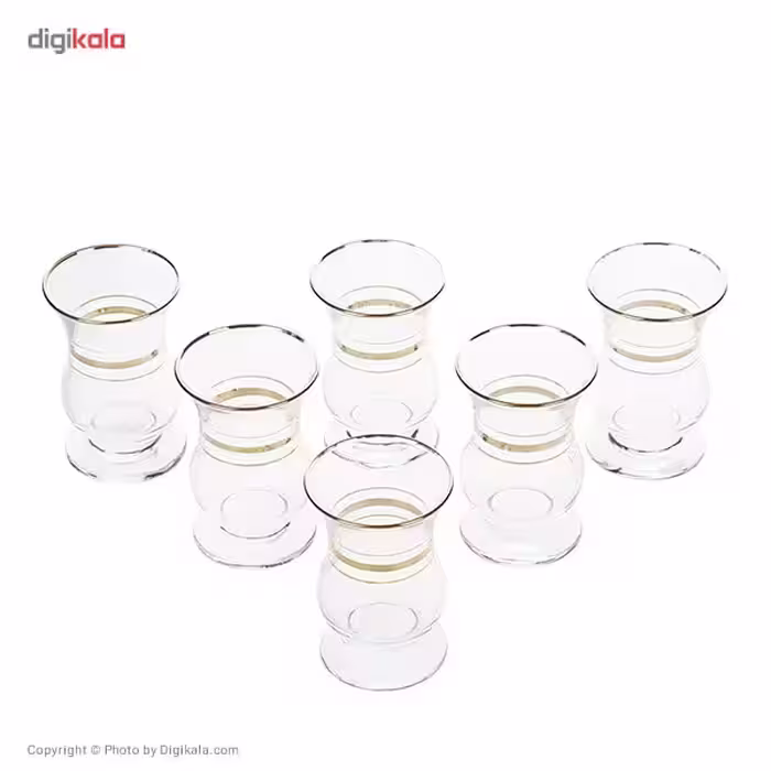 استکان پاشاباغچه مدل 42351 بسته 6 عددی