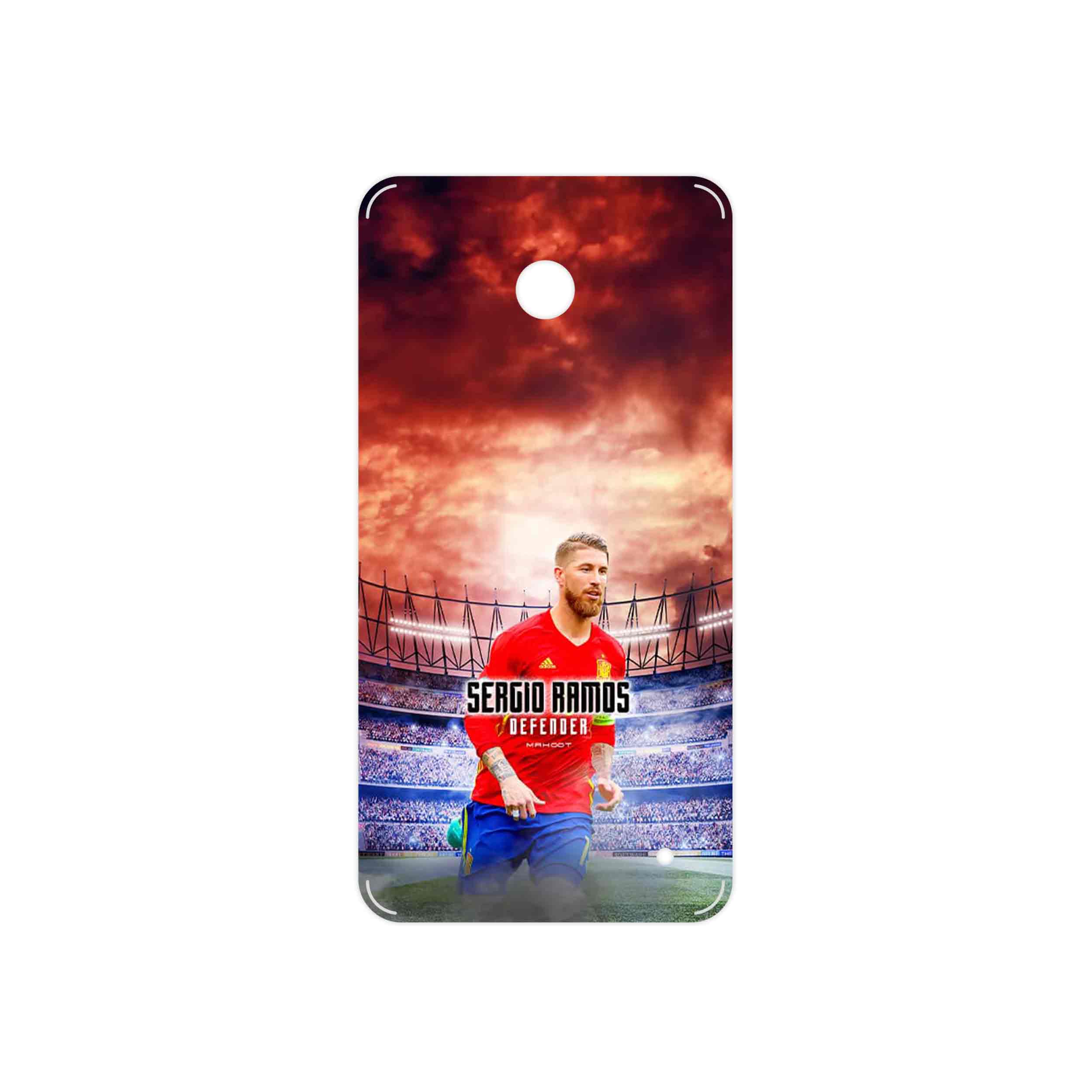 برچسب پوششی ماهوت مدل Sergio Ramos مناسب برای گوشی موبایل نوکیا Lumia 630