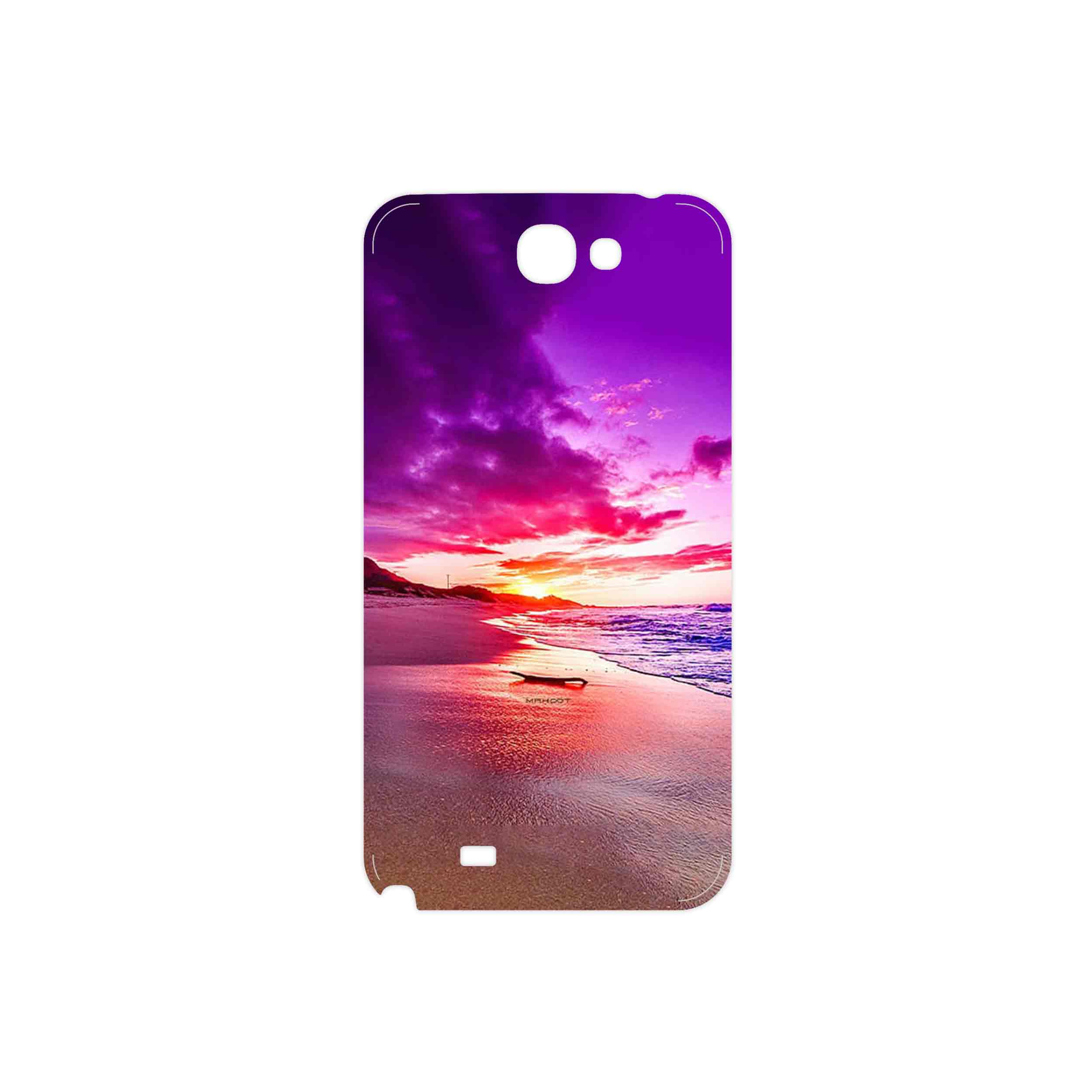 برچسب پوششی ماهوت مدل Sunset مناسب برای گوشی موبایل سامسونگ Galaxy Note 2