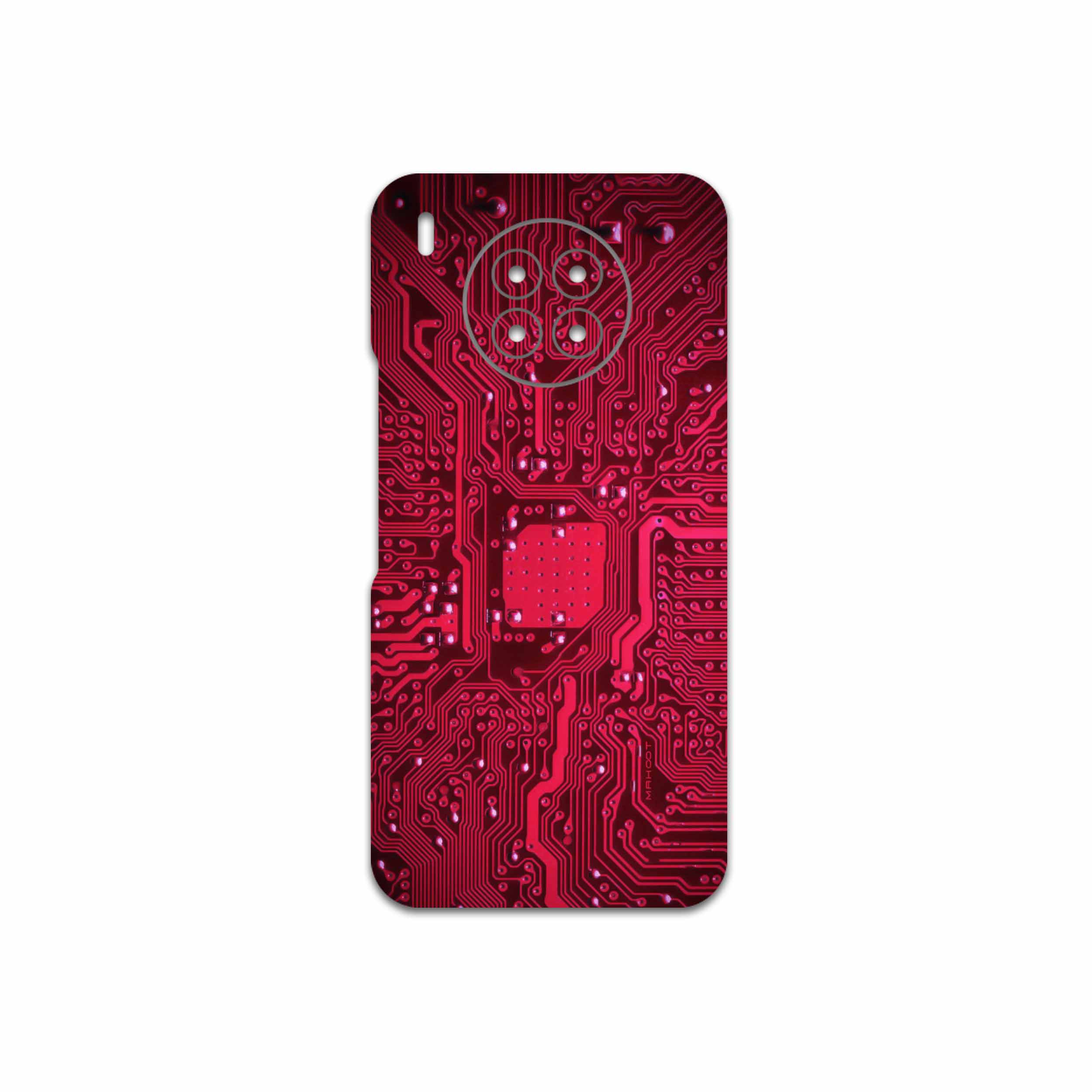 برچسب پوششی ماهوت مدل Red-Printed-Circuit-Board مناسب برای گوشی موبایل هوآوی Nova 8i