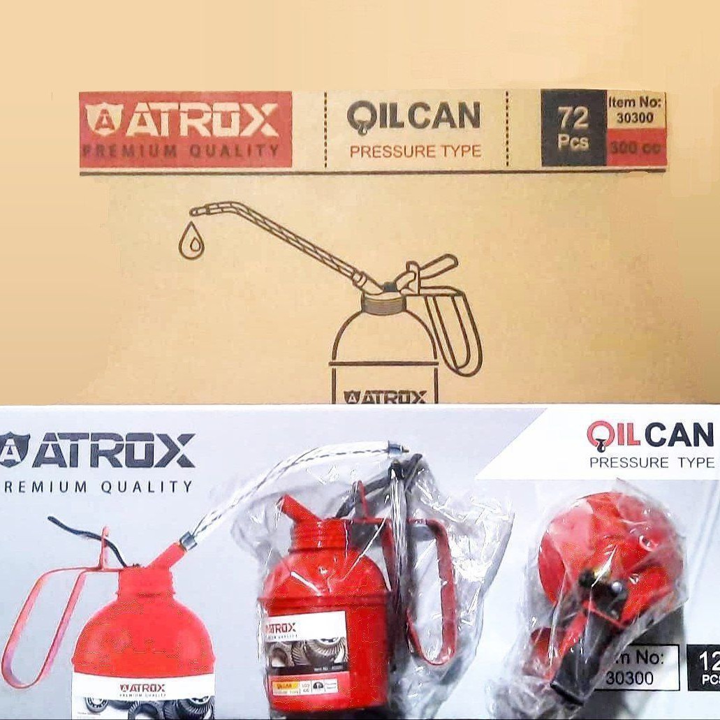 روغندان آتروکس با ظرفیت 300cc کیفیت عالی پمپ فلزی