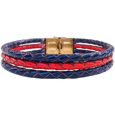 دستبند چرم وارک مدل دایان کد rb333