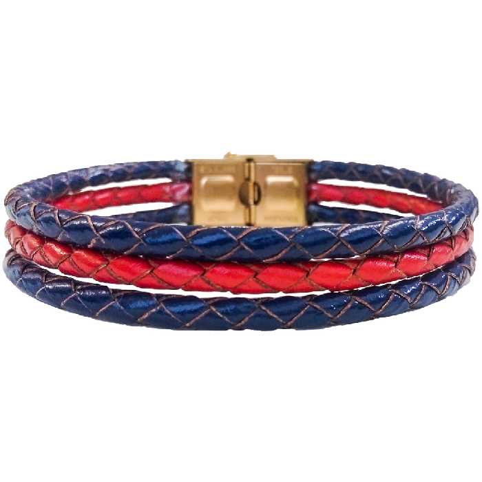 دستبند چرم وارک مدل دایان کد rb333