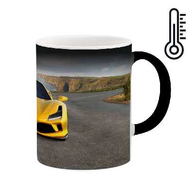 ماگ حرارتی کاکتی طرح ماشین مدل mgh16452