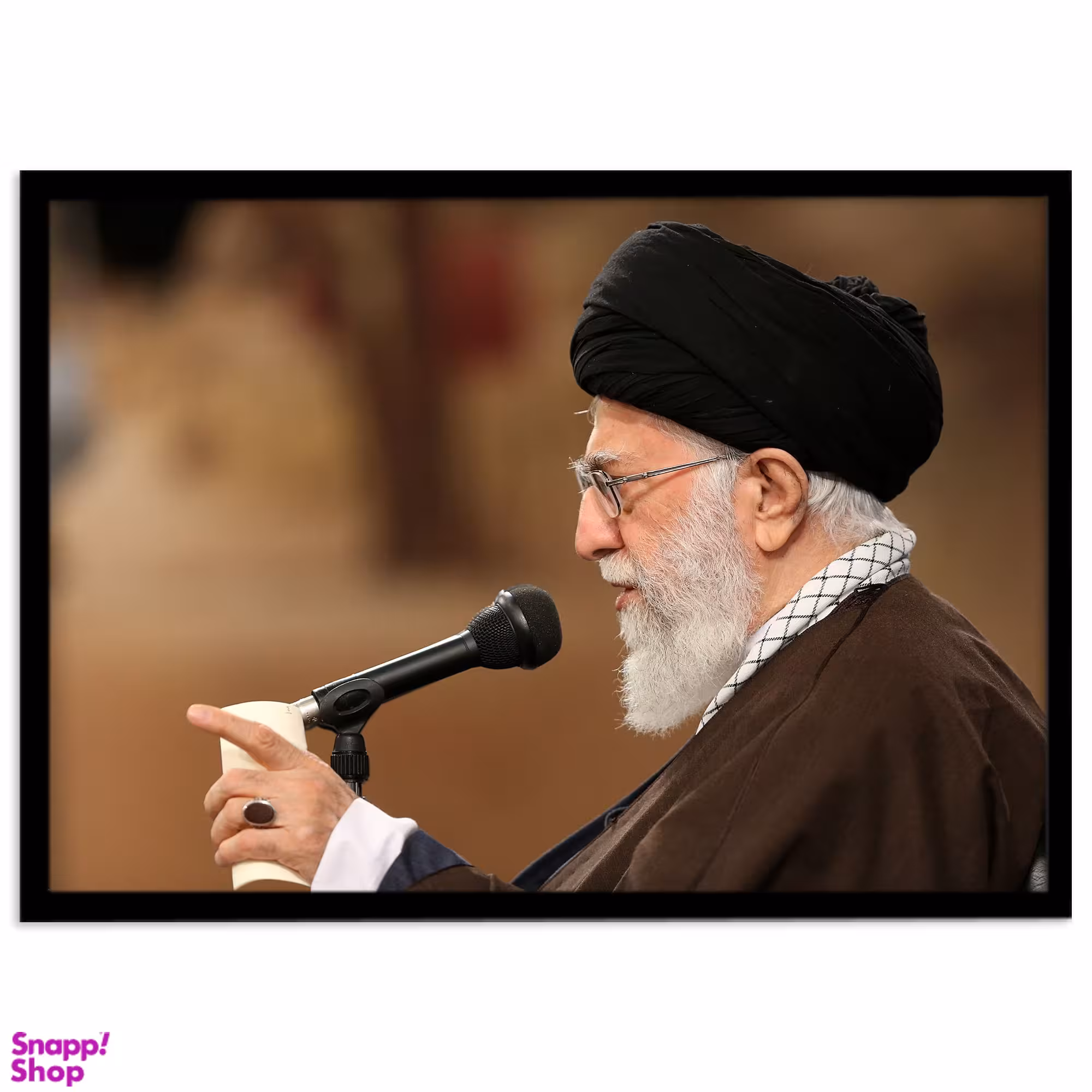 تابلو بکلیت طرح آیت الله سید علی خامنه ای مدل B-s2077