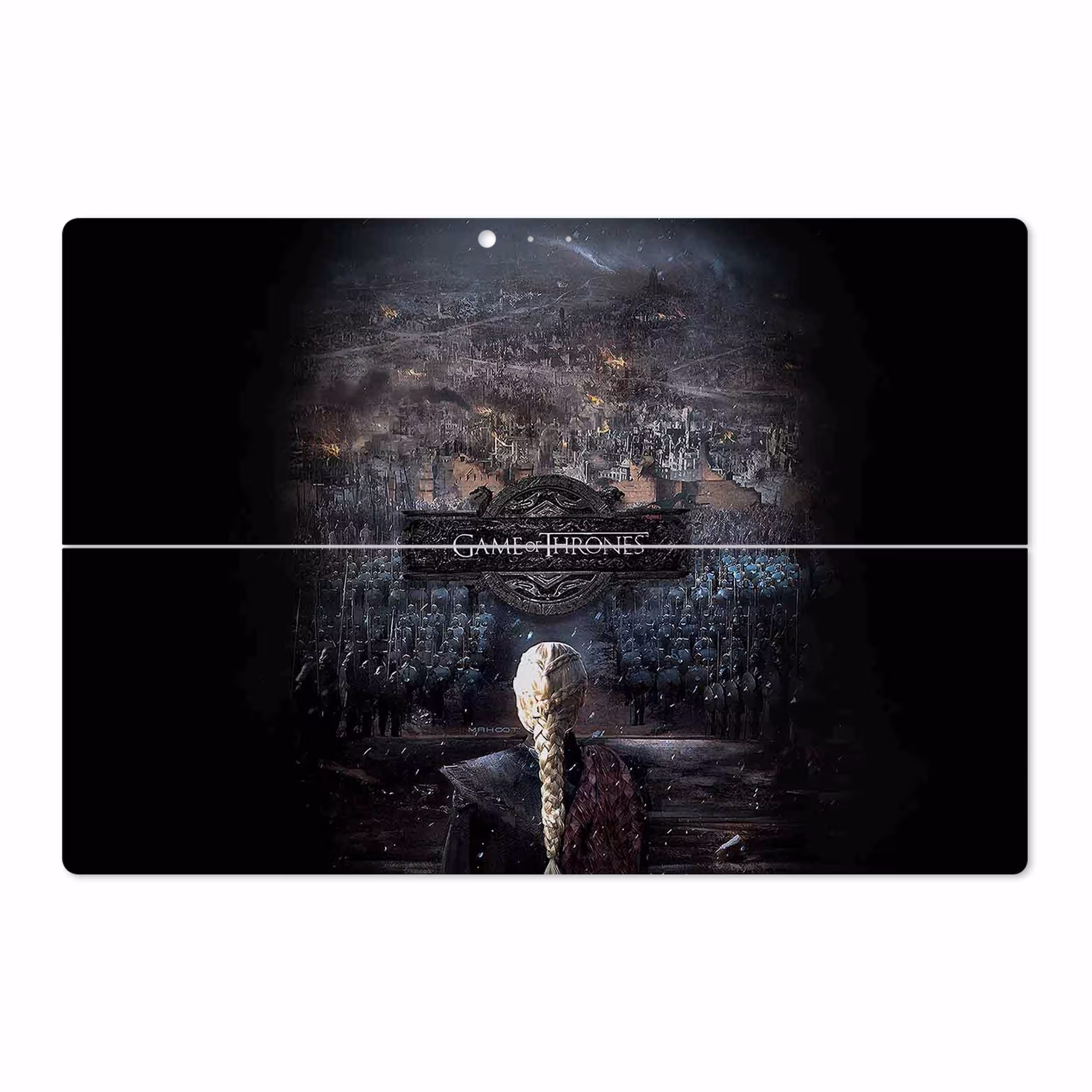 برچسب پوششی ماهوت مدل Game of Thrones مناسب برای تبلت مایکروسافت Surface Pro 3 2014