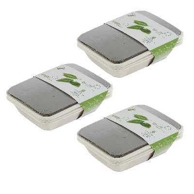 ظرف یکبار مصرف آملون مدل alm مجموعه 18 عددی