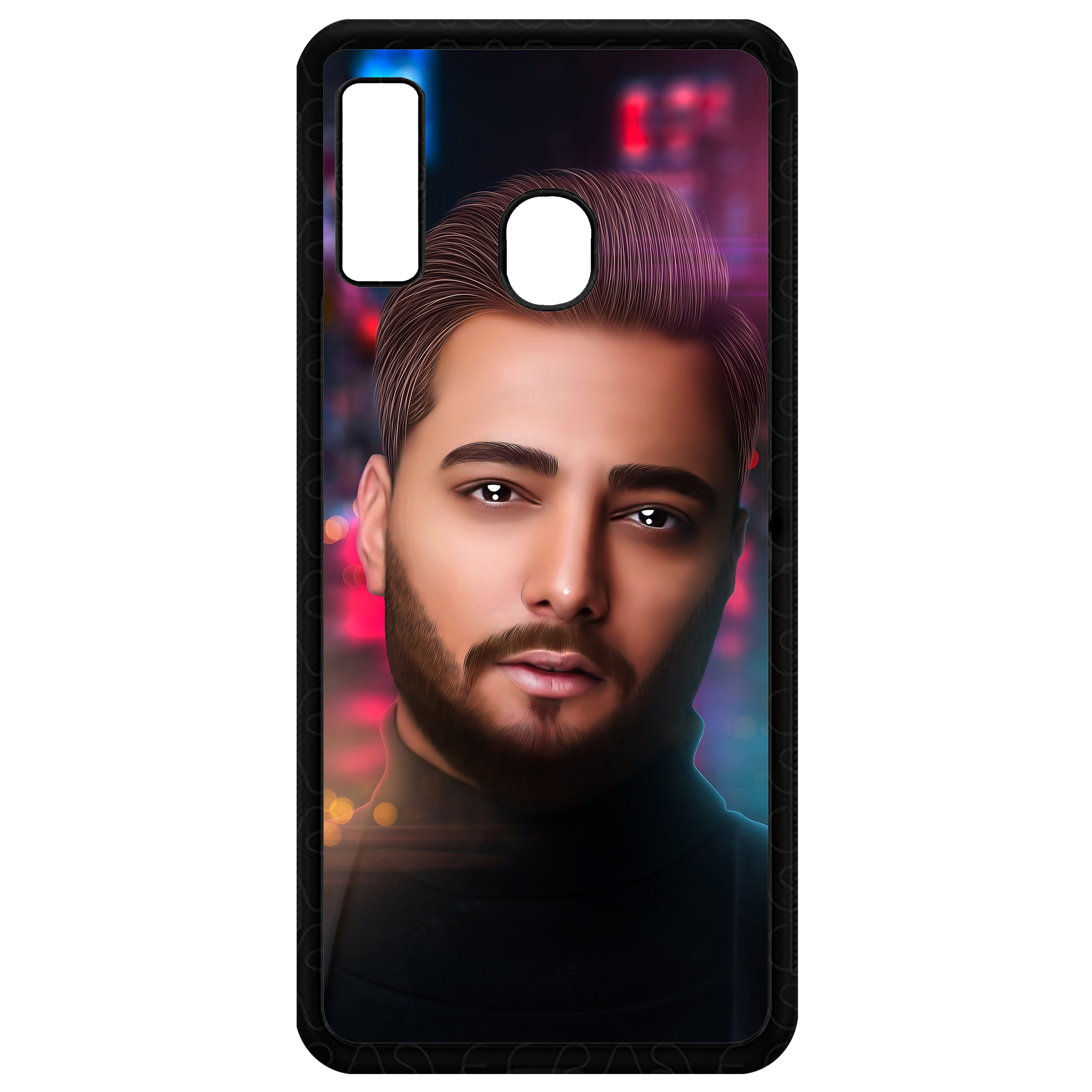 کاور طرح ماکان بند مدل CHL50141 مناسب برای گوشی موبایل سامسونگ Galaxy A30