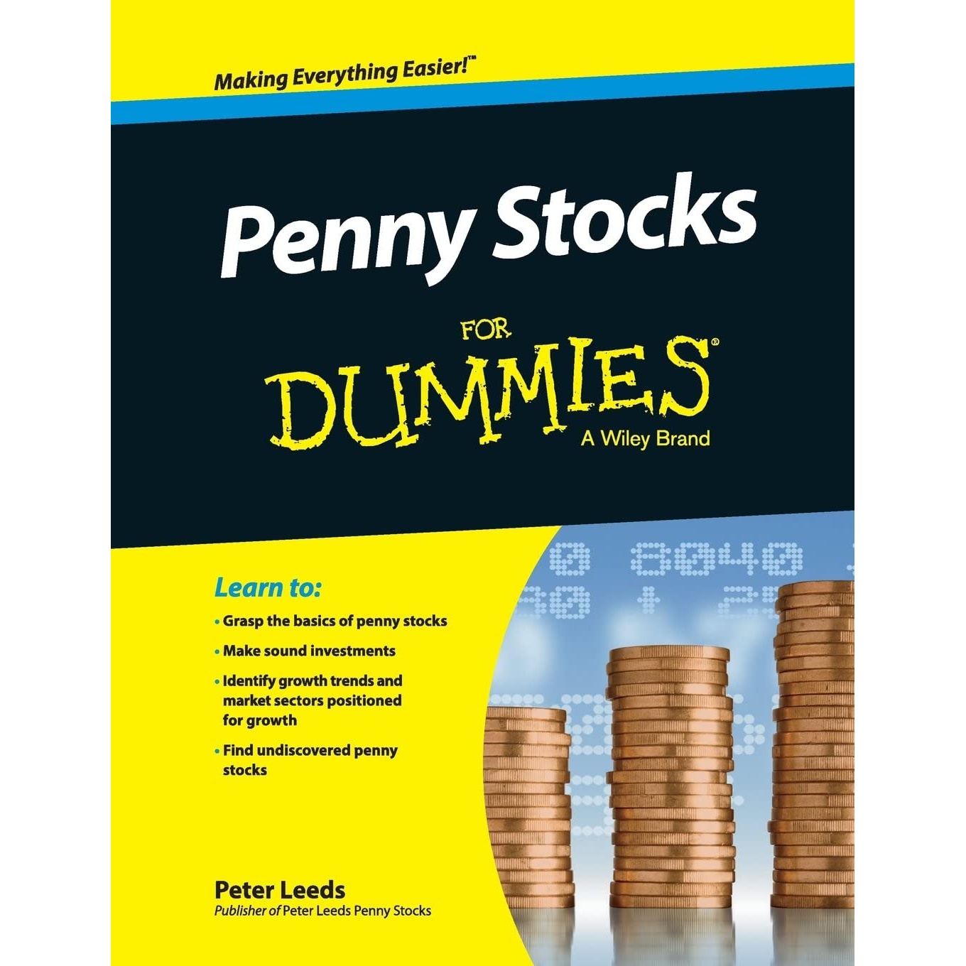 کتاب Penny Stocks For Dummies اثر Peter Leeds انتشارات For Dummies