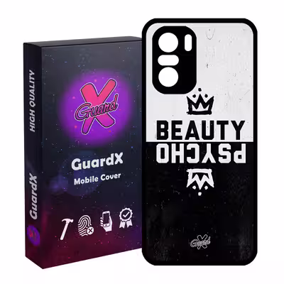 کاور گارد ایکس طرح Beauty Psycho مدل Glass10094 مناسب برای گوشی موبایل شیائومی Poco F3/MI 11X/MI 11X Pro/Redmi K40/K40 Pro
