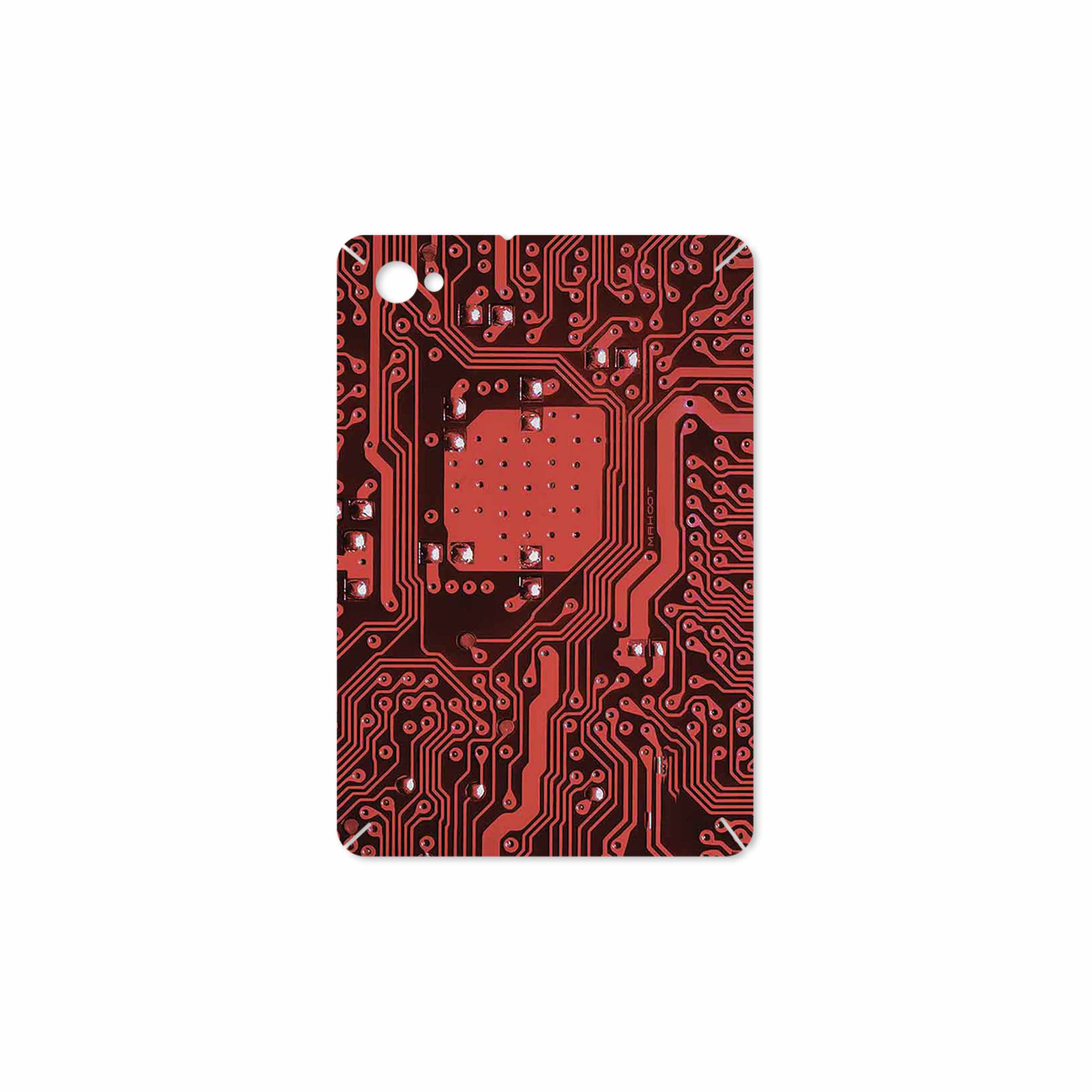 برچسب پوششی ماهوت مدل Red Printed Circuit Board مناسب برای تبلت سامسونگ Galaxy Tab 7.7 2011 P6800