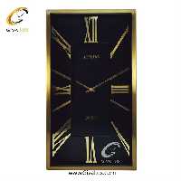 ساعت دیواری اورجینال آرتمیس آلیاژ فلزی طلایی| کد رفرنس 12745، مدل: 2028GoldBlack