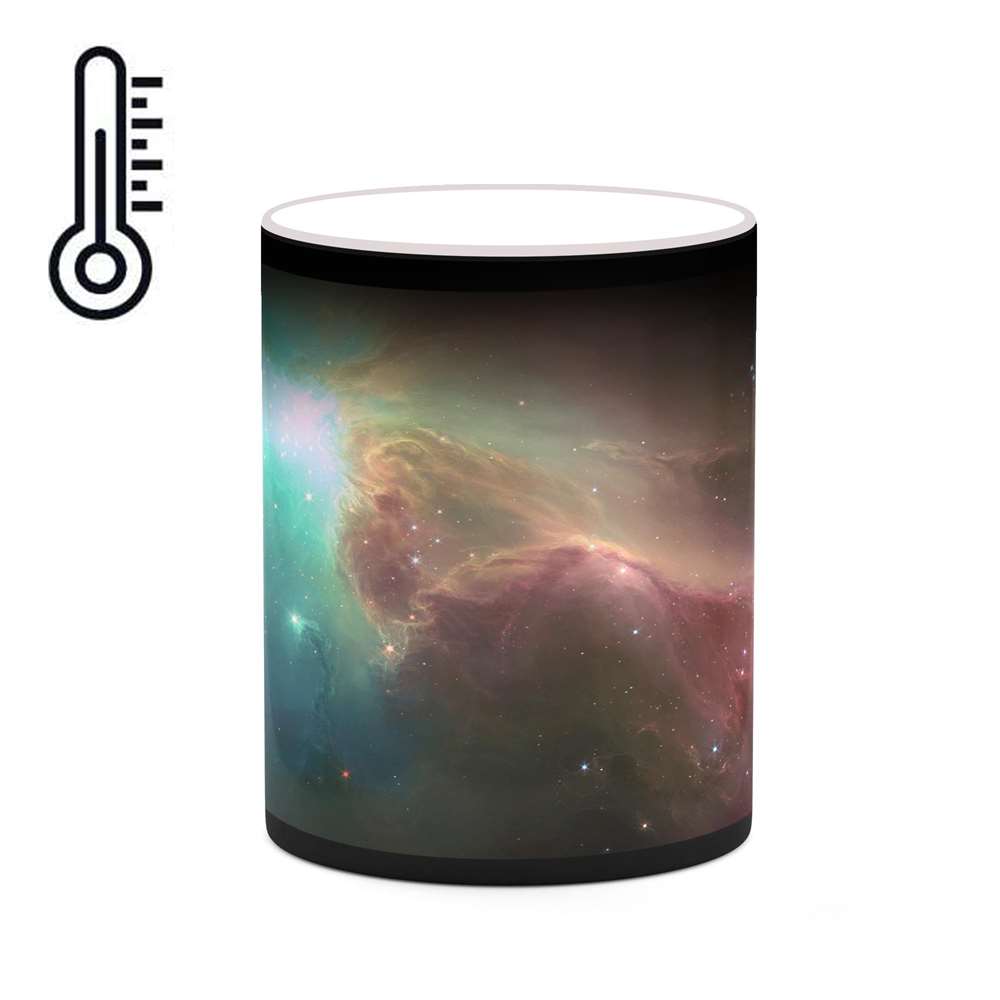 ماگ حرارتی کاکتی طرح فضا و کهکشان مدل mgh20307