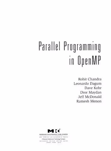 خرید و دانلود نسخه کامل کتاب Parallel Programming in OpenMP