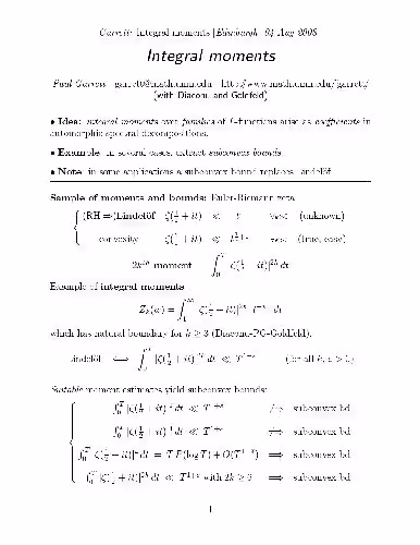 خرید و دانلود نسخه کامل کتاب Integral moments (2008)(en)(17s)