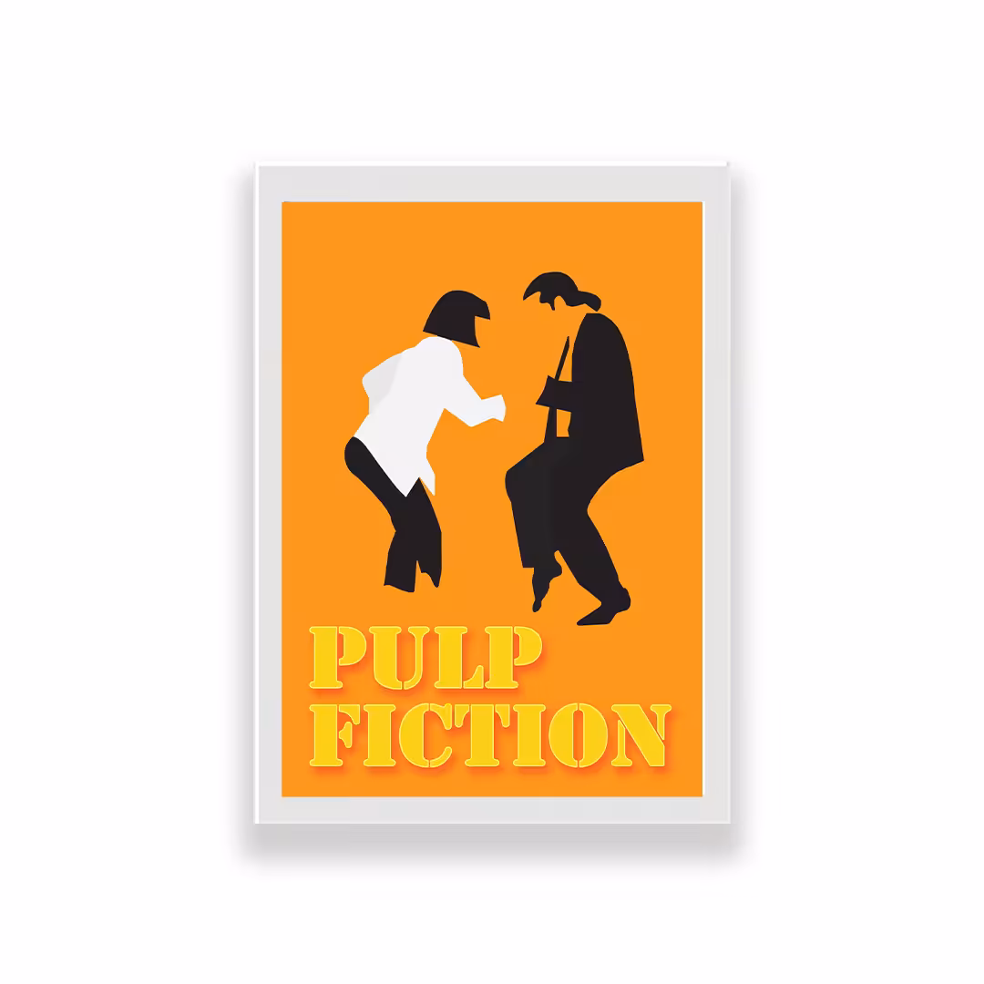تابلو طرح فیلم pulp fiction
