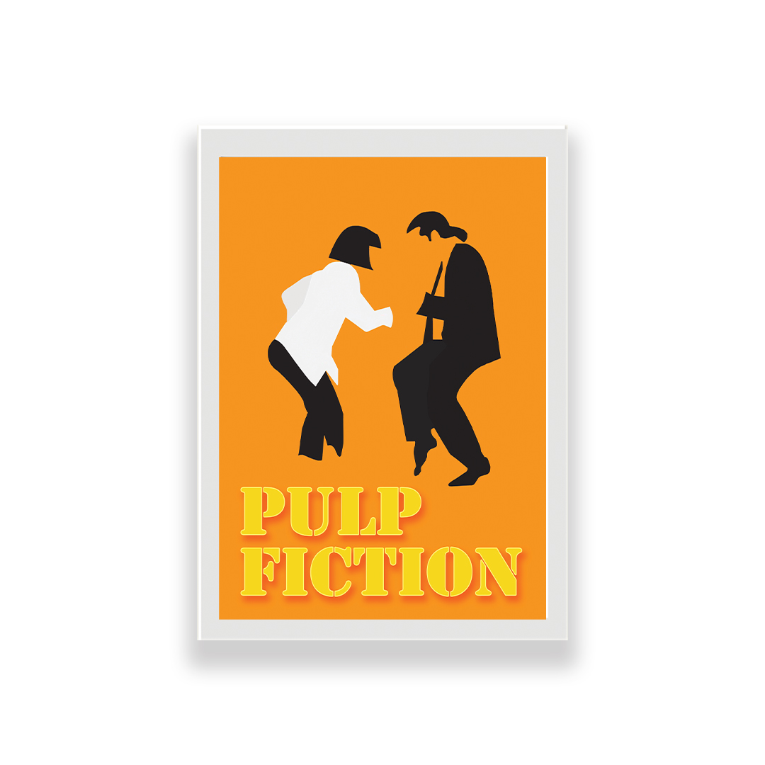تابلو طرح فیلم pulp fiction