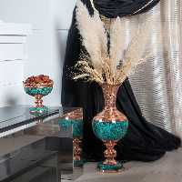 آجیل خوری فیروزه کوبی 16 سانتی متر