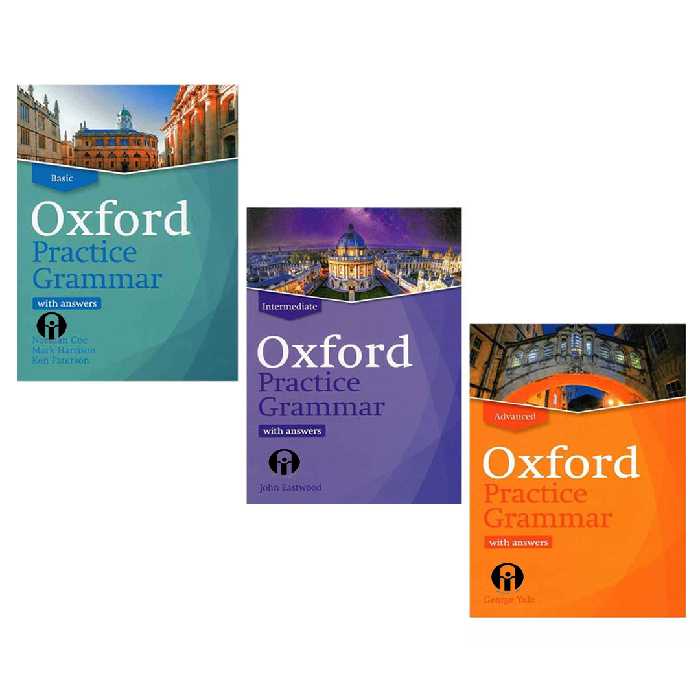کتاب Oxford Practice Grammar Updated Edition اثر جمعی از نویسندگان انتشارات الوندپویان سه جلدی