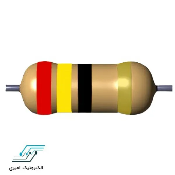 مقاومت 24 اهم 3 وات 5 درصد