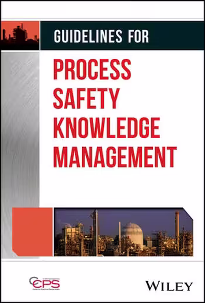 خرید و دانلود کتاب Guidelines for Process Safety Knowledge Management