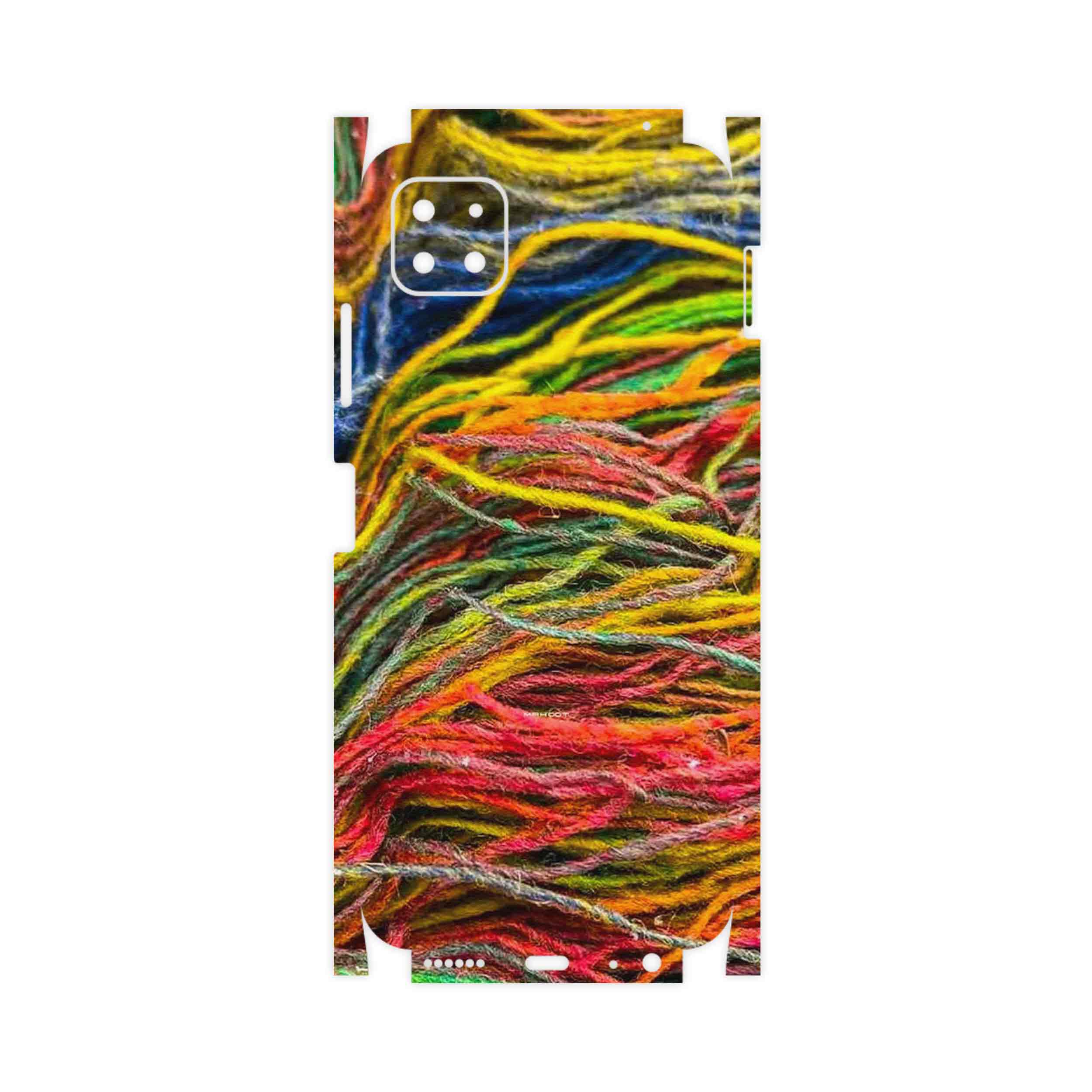 برچسب پوششی ماهوت مدل Fabric Texture 9-FullSkin مناسب برای گوشی موبایل سامسونگ Galaxy A22 5G