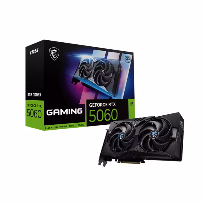 کارت گرافیک ام اس آی مدل  GeForce RTX 5060 8G Gaming OC