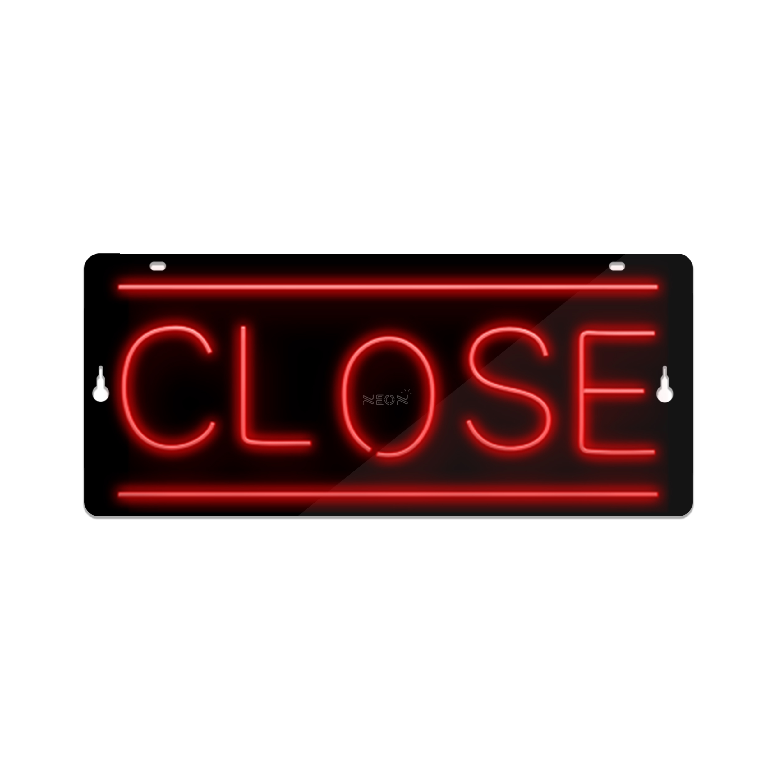 چراغ دیواری نئون دیزاین طرح Close-BL_RD