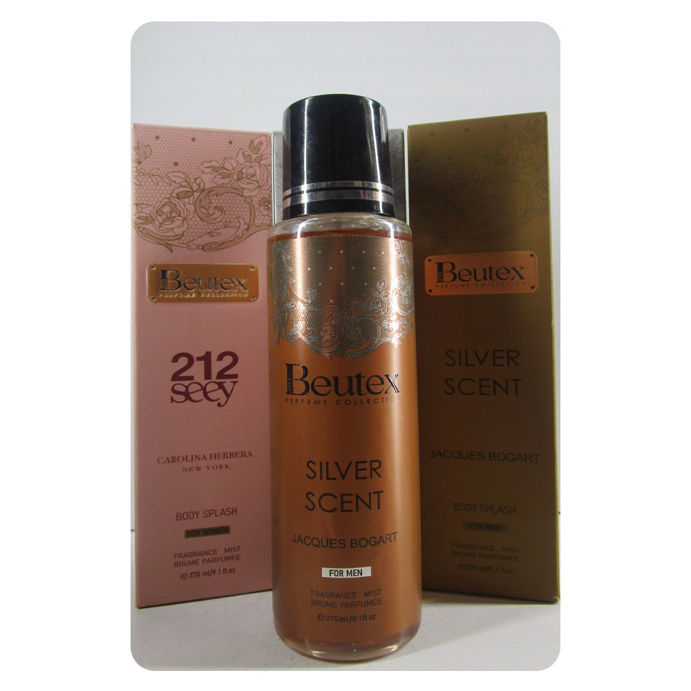 بادی اسپلش آقایان بیوتکس رایحه سیلور سنت Silver Scentحجم 270 میلی لیتر