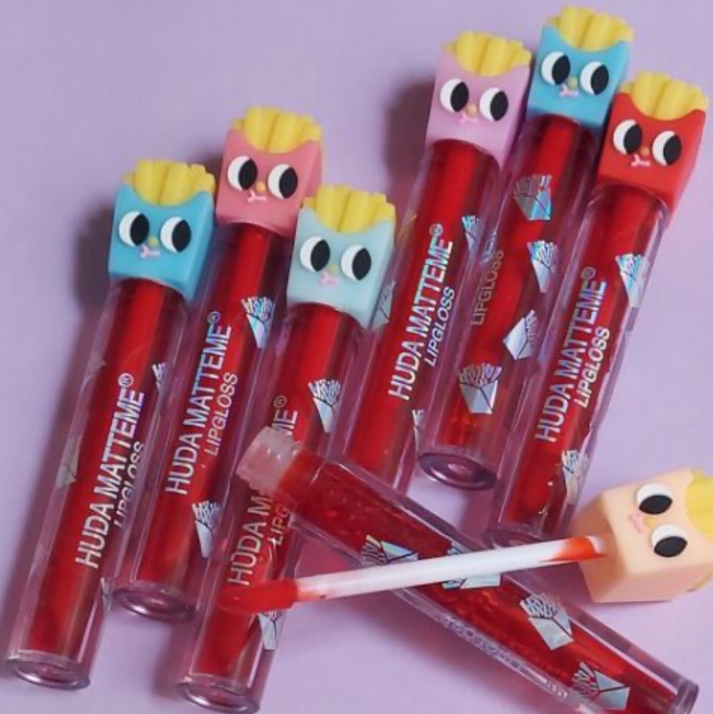 رژ مایع قرمز طرح سیب زمینی(تینت لب)