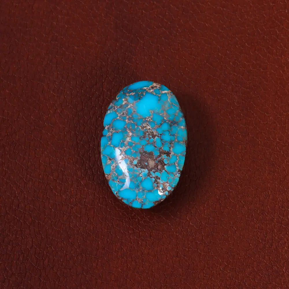 نگین فیروزه شجری کد 28101 - جواهری مشاهیر