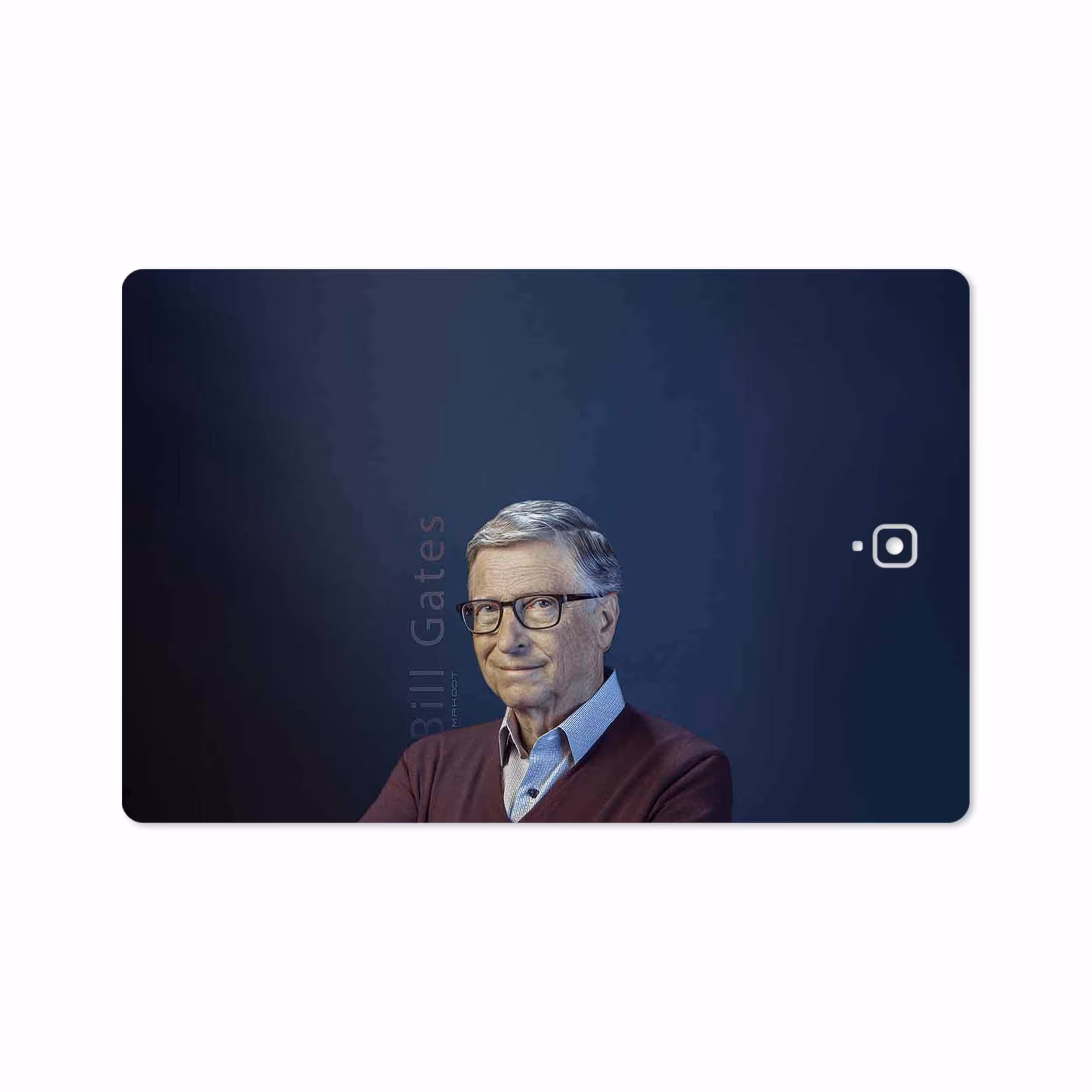 برچسب پوششی ماهوت مدل Bill Gates مناسب برای تبلت سامسونگ Galaxy Tab S4 10.5 2018 T830